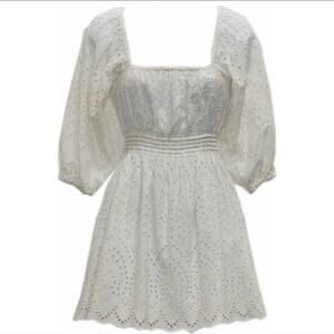 Cleobella Aria Mini Dress in Flora Polka NWT